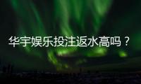 华宇娱乐投注返水高吗？揭秘高返水福利与实战技巧
