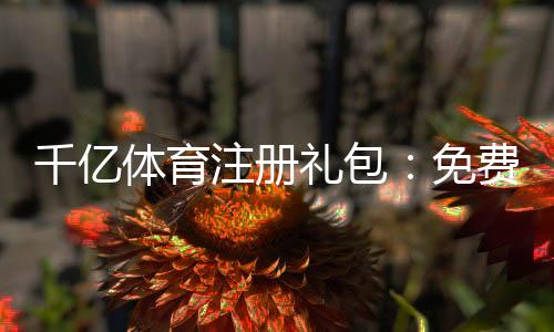千亿体育注册礼包：免费领取乐享优惠