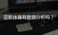 亚新体育有数据分析吗？数据功能深度解析与实战使用指南