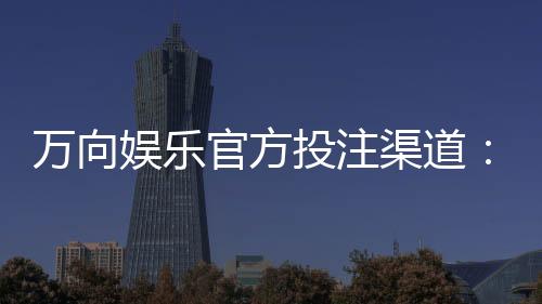 万向娱乐官方投注渠道：安全便捷的一站式娱乐平台