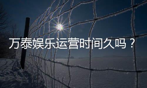 万泰娱乐运营时间久吗？资深玩家解析平台历史与稳定性