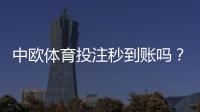 中欧体育投注秒到账吗？充值提现到账速度、手续费与常见问题全面解析