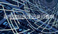 彩宝国际投注记录可查吗：详尽查询指南