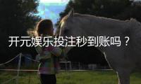 开元娱乐投注秒到账吗？实测到账速度与提款技巧分享