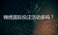 锦绣国际投注活动多吗？探寻无限可能的博彩世界
