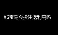 X6宝马会投注返利高吗？揭秘高返利活动与实战技巧