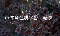 im体育在线平台：畅享顶级赛事投注与电子游艺乐趣